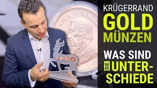 Krügerrand Goldmünzen 🔱 Was sind die Unterschiede [upl. by Hedgcock]