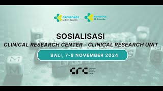 Sosialisasi Clinical Research Center CRC – Clinical Research Unit CRU [upl. by Airliah]