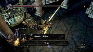 Got Channelers Trident after 24th try  Dark Souls Remastered [upl. by Elletnuahs900]