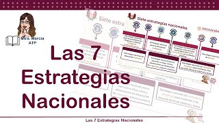 7 estrategias nacionales Mtra Marcia ATP [upl. by Ahtinak]