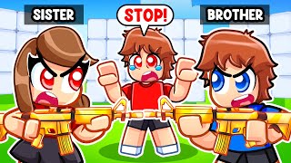 My Twin Brother Vs My Twin Sister In Roblox Rivals [upl. by Amalita]