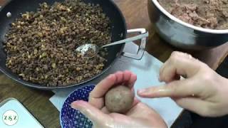 How To Make Kibbeh  Learn To Shape Kibbeh Lebanese Style [upl. by Stern]