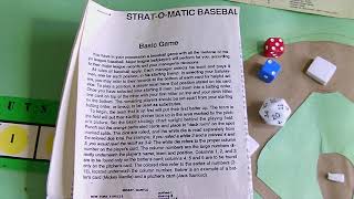 StratOMatic Baseball Official In Print Basic Instructions For Gameplay [upl. by Meghan]