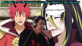 BENIMARU X ALBIS That Time I Got Reincarnated as a Slime Season 3 Episode 3 Live Reaction [upl. by Jacquelin]