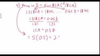 Calculating Prices in different Currencies using Exchange Rates [upl. by Ihpen]