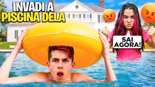 INVADI A PISCINA DA EMILLY VICK fui expulso [upl. by Schuyler]