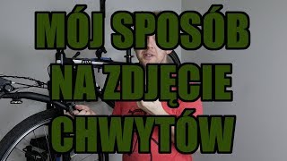 Jak zdjąć chwyty kierownicy które nie chcą zejść [upl. by Alikam]