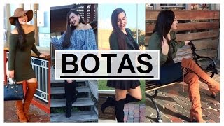 COMO COMBINAR BOTAS Y BOTINES ESTA TEMPORADA [upl. by Sudbury]