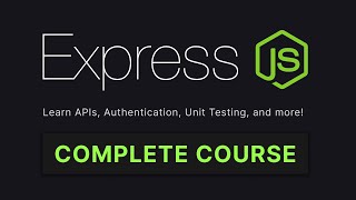 Express JS Full Course [upl. by Enyale926]