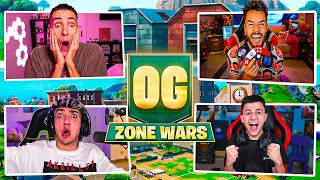 Jugué OG ZONE WARS con SEGUIDORES RANDOMS y [upl. by Alcott]