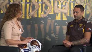 Shaun Burgoyne talks about his Indigenous Round guernsey design [upl. by Capwell446]