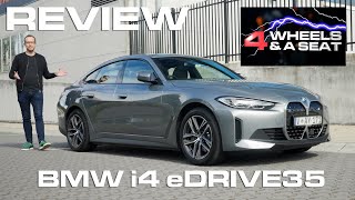 Best Value Electric Luxury Sedan  2024 BMW i4 eDrive35 Review [upl. by Madeleine]