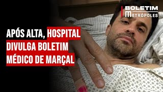 Após alta hospital divulga boletim médico de Marçal [upl. by Sina]