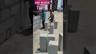 AAC BLOCK  Advantages  cost control  fire resistant  thermal resistant [upl. by Emanuel]