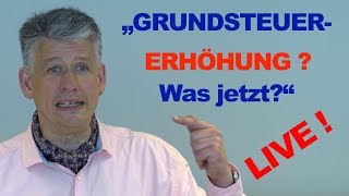 Grundsteuer Erhöhung der Grundsteuer 2018 2019 Grundsteuerreform [upl. by Newra117]