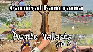 Horseback riding in Puerto Vallarta  Cruise Epi 3  horses tacos rivers and so much more [upl. by Oznola599]