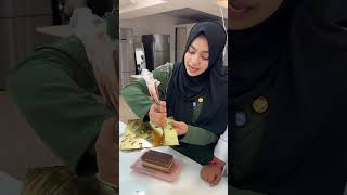 How to write on cake  tahoor fatima  chocolate ganache opera cake  butter cream recipe [upl. by Kiele]