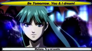 Tatsunoko vs Capcom Opening Jap Lyrics and Multi Sub English and Spanish [upl. by Mullins]