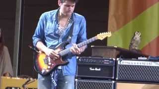 Cant find my way home John Mayer Jazz Fest 2013 [upl. by Duomham364]