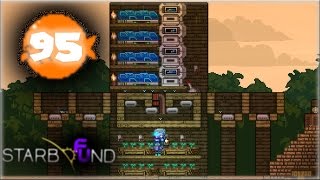 Starbound 12  Frackin Universe Полная автоматизация фермы 95 [upl. by Refinney]