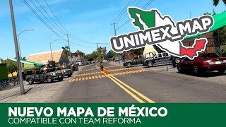 ATS  UNIMEX Map ATS  Mapa del Sur de Mexico [upl. by Dixil175]