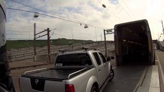 Taking a caravan through the Channel Tunnel with Eurotunnel [upl. by Nevla593]