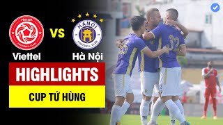 Highlights Viettel vs Hà Nội  Văn Quyết bỏ lỡ không tưởngMưa siêu phẩm trên SVĐ đẹp như Ngoại Hạng [upl. by Gehman]