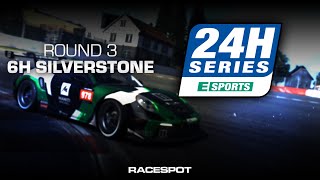 24 SERIES ESPORTS on iRacing  Round 3  6H SILVERSTONE [upl. by Llenwahs]