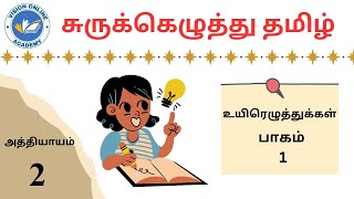 அத்தியாயம் 2  உயிரெழுத்துக்கள் பாகம் 1  Tamil Shorthand Basic Lesson 2 [upl. by Flower384]