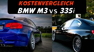 BMW E92 M3 vs BMW E92 335i  Kostencheck  Unterhalt  Reparaturen  M3 vs 335i [upl. by Yanaton]