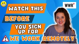 We Work Remotely Review Watch This Before Wasting Your Time [upl. by Ylrebmit]