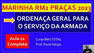 Ordenança Geral para o Serviço da Armada  Serviço militar Voluntário  Marinha RM2 SMV [upl. by Yasdnyl]