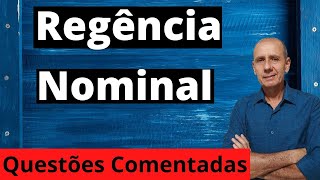 Questões Comentadas de Regência Nominal [upl. by Norok735]