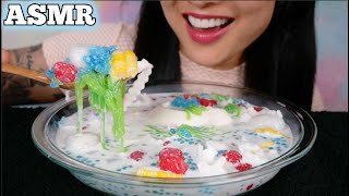 ASMR THAI COCONUT DESSERT EATING SOUNDS NO TALKING  SASASMR [upl. by Charie]