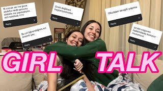 GIRL TALK💗👯‍♀️  İLİŞKİLER YAKIN ARKADAŞLAR ÖZGÜVEN KARİYER [upl. by Rebeh468]