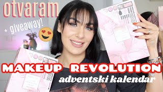 Otvaram MAKEUP REVOLUTION adventski kalendar🎁 2021 [upl. by Cira]