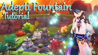 Adepti Fountain  Serenitea Pot Genshin Impact [upl. by Dympha453]