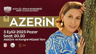 📡CanlıYayın  4 Eylül Sivas Kongresi Kültür ve Sanat Şenlikleri  Azerin Konseri [upl. by Tripp]