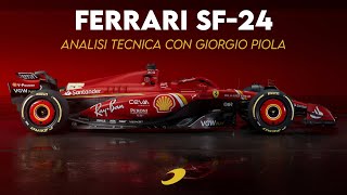 FERRARI SF24 questa è una rossa MOLTO CONSISTENTE  con Giorgio Piola [upl. by Rafa466]