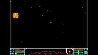 BBC Micro game 2nd Processor Tube Elite [upl. by Mackay]