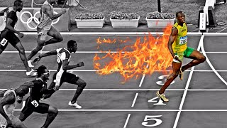 Evolution of Usain Bolts Speed 20042017 [upl. by Edahc668]