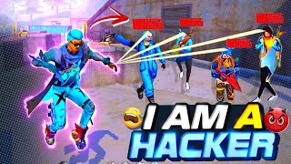 Yes I Am Hacker 🔥 CS Rank Unbelievable Gameplay must watch  Garena Free Fire [upl. by Eleanor]