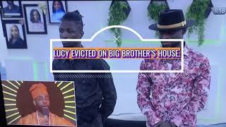 LUCY EVICTED FROM THE HOUSE Big Brother Naija Lockdown BBNL2020 [upl. by Auqinot400]