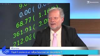 UN RALLYE BOURSIER EN DECEMBRE  Philippe Béchade sur Boursorama TV [upl. by Acissj743]