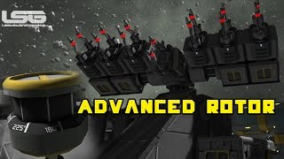 Space Engineers  Advanced Rotor Block Conveyor System [upl. by Terrill]