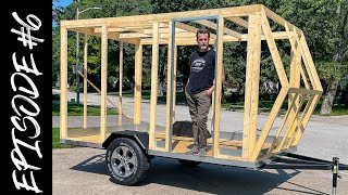 How to Build a Travel Trailer  DIY Guide to Installing the Floor and Framing [upl. by Bernstein385]