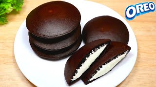 DORAYAKI OREO CUMA 4 BAHAN  DORAYAKI SUPER LEMBUT DAN ENAK [upl. by Zacarias]