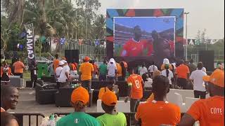 Rêve de CAN 2324 Côte d’Ivoire 🇨🇮 Abidjan  FAN Zone labase Sol Béni [upl. by Fidelity]