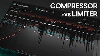 Limiter vs Compressor Explained by a VST Engineer [upl. by Bartram]