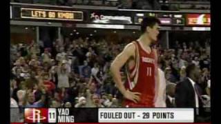 Yao Ming Ejected [upl. by Elbys]